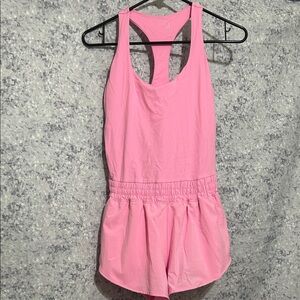 Offline by aerie Pink Racerback Romper - Unbranded